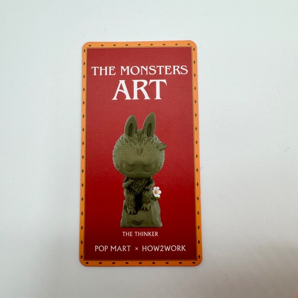 Pop Mart Labubu The Monsters ART Series No Box– The Thinker - Picture 3 of 13